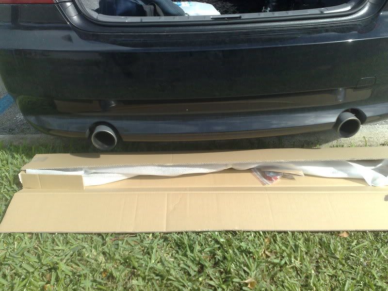 DIY ///M Trunk Lip Spoiler for E92